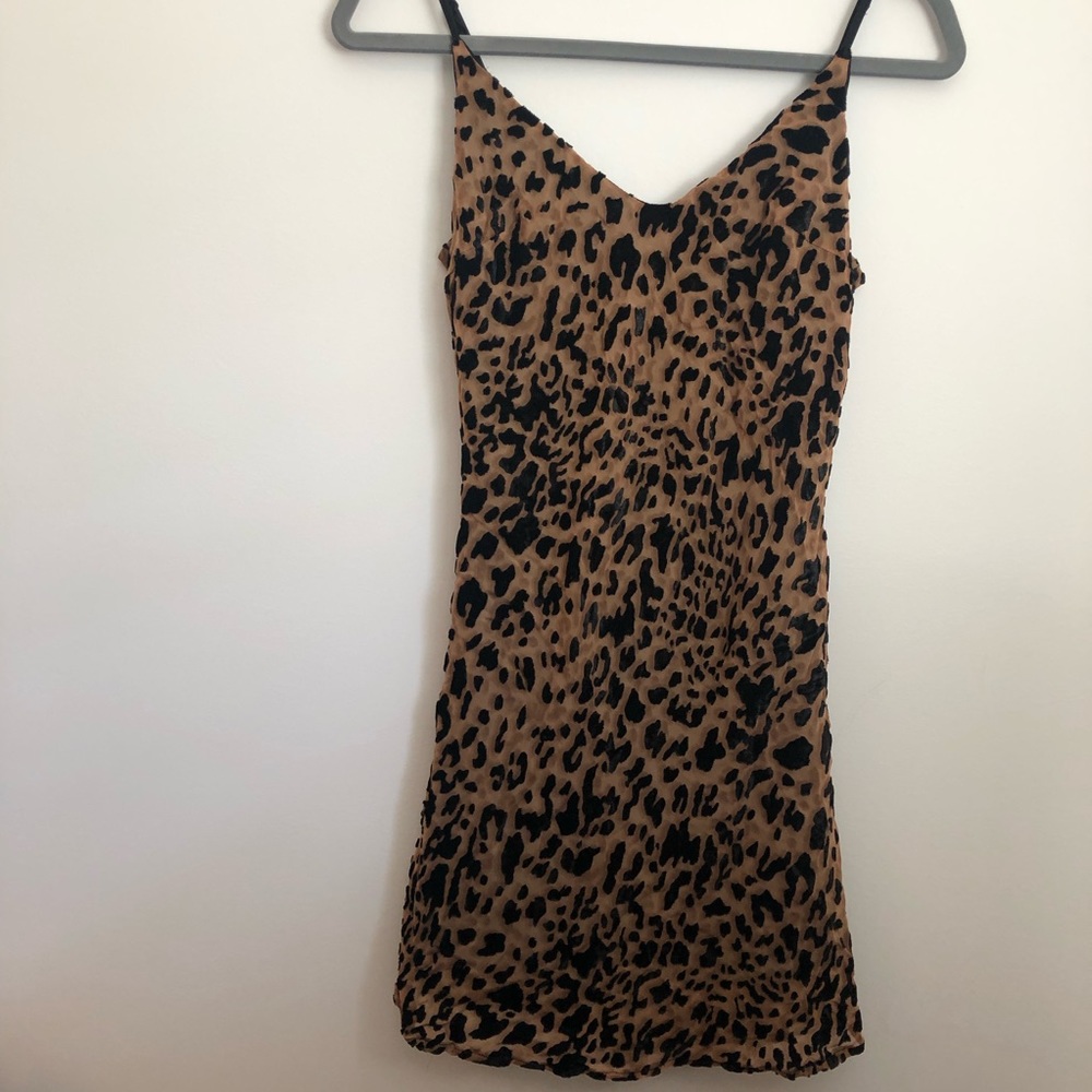 Leaopard Print Dress